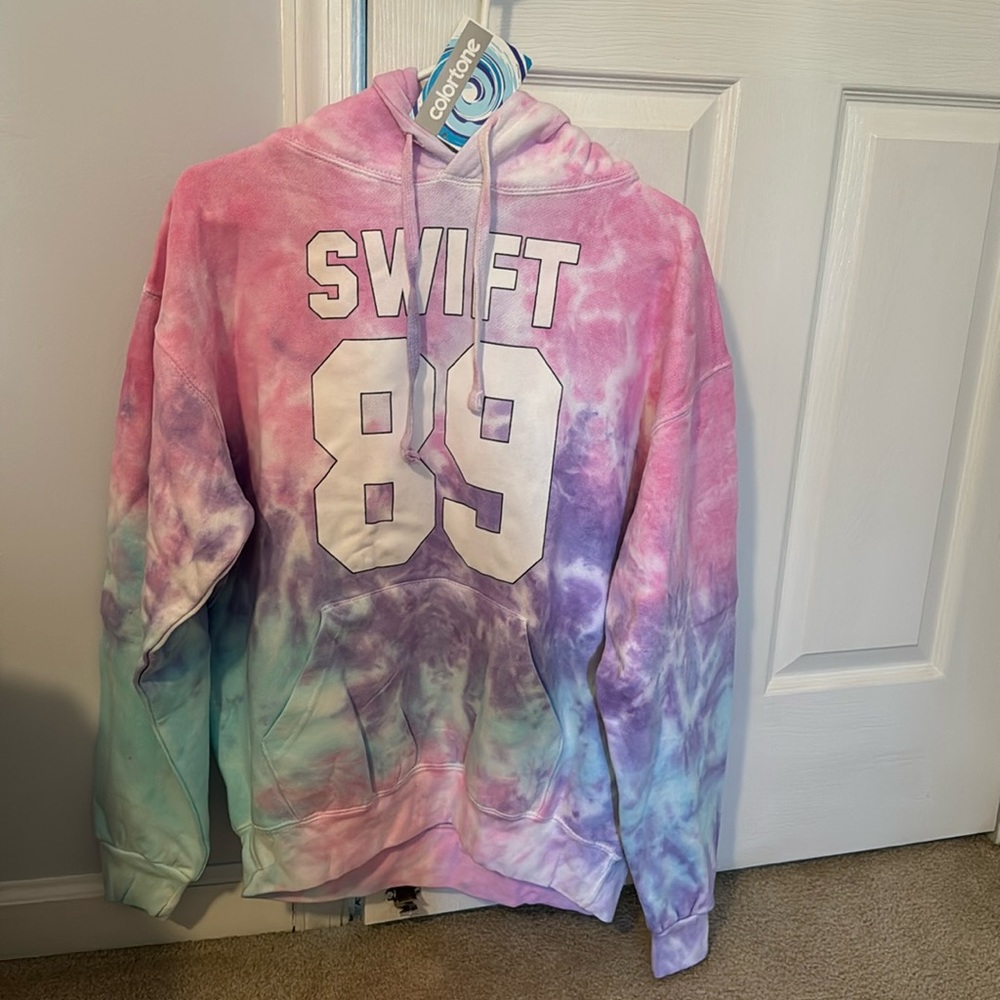 Tie dyed Taylor Swift inspired Hoodie